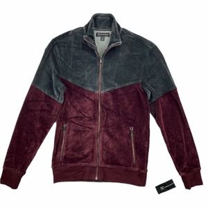INC Mens All Time Full-Zip Track Jacket Multicolor XS